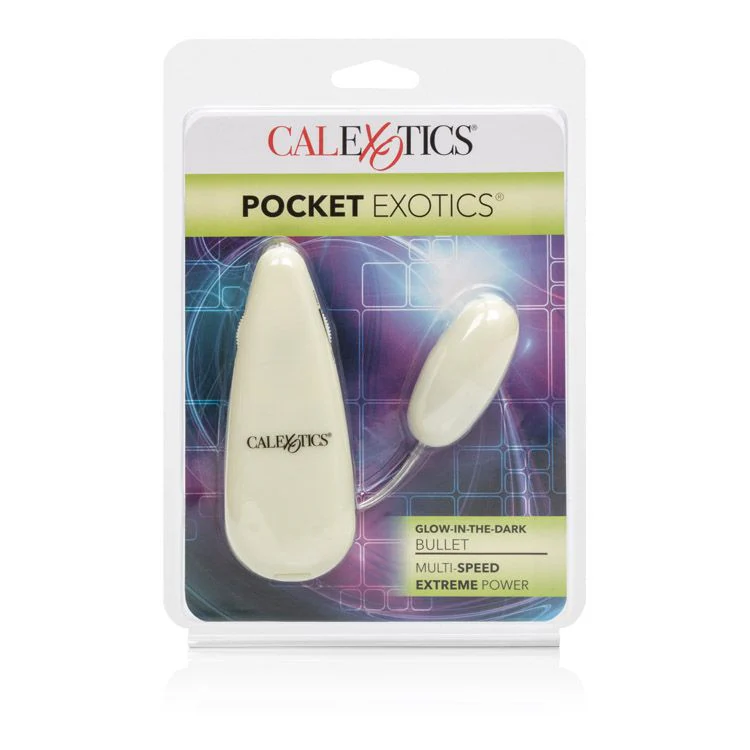 Vibrador Bala Pocket Exotics Glow In The Dark Bullet