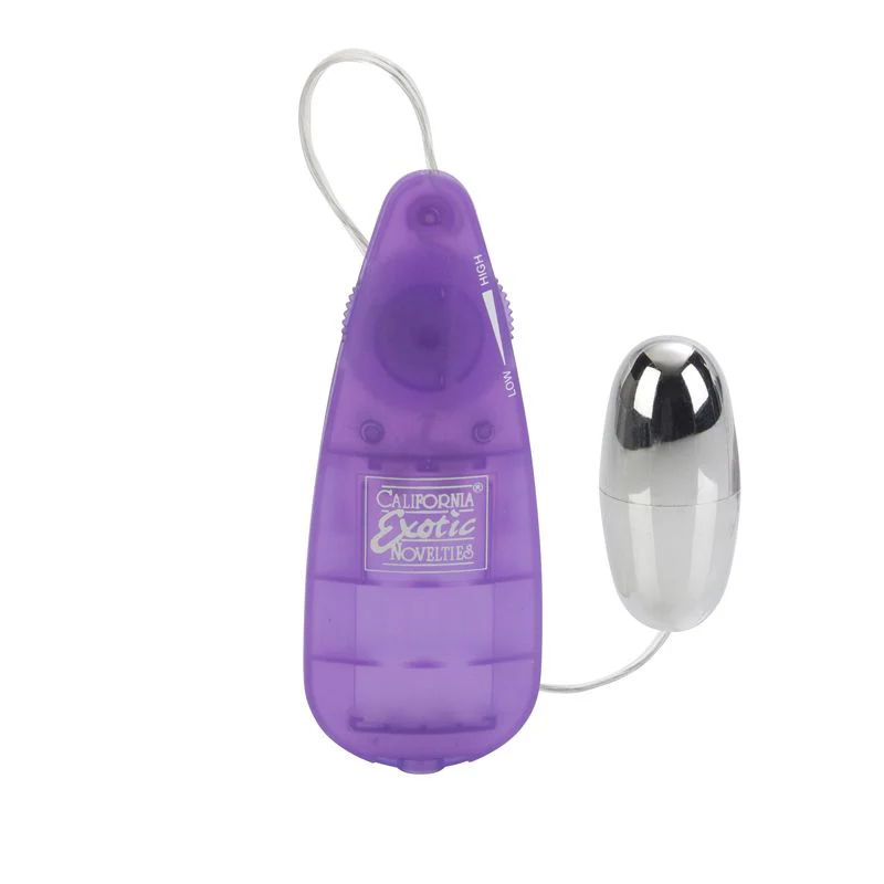 Vibrador Bala Slim Teardrop Bullets Purple (Bulk)