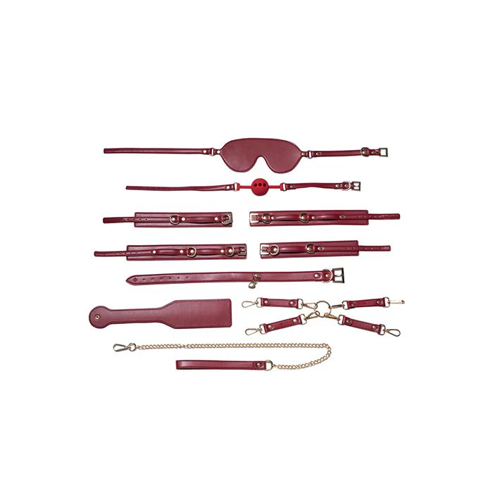 Set Bondage Kinky Playbox Red 8 pz - Image 4