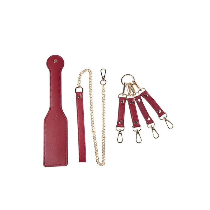Set Bondage Kinky Playbox Red 8 pz - Image 8