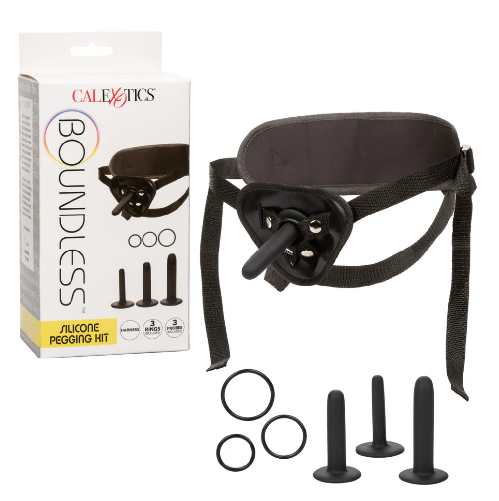 Set Dildo Boundless Silicone Pegging Kit