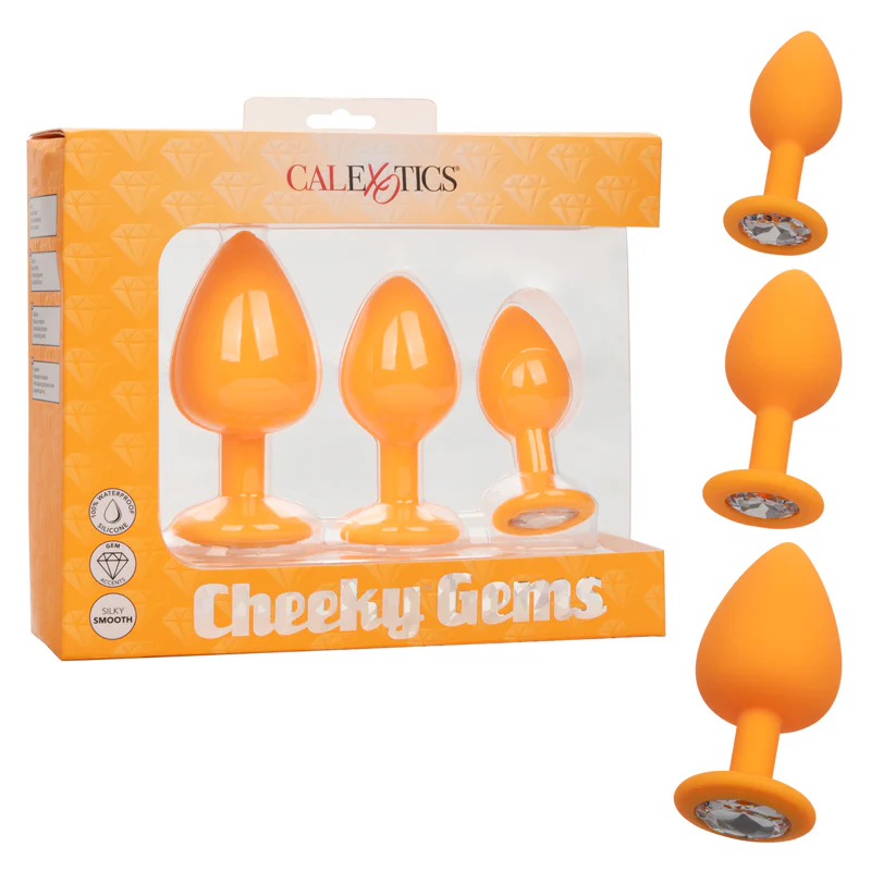 Set Plugs Cheeky Gems - Orange