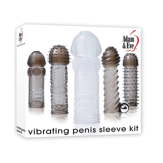 Set Vibrating Penis Sleeve Kit