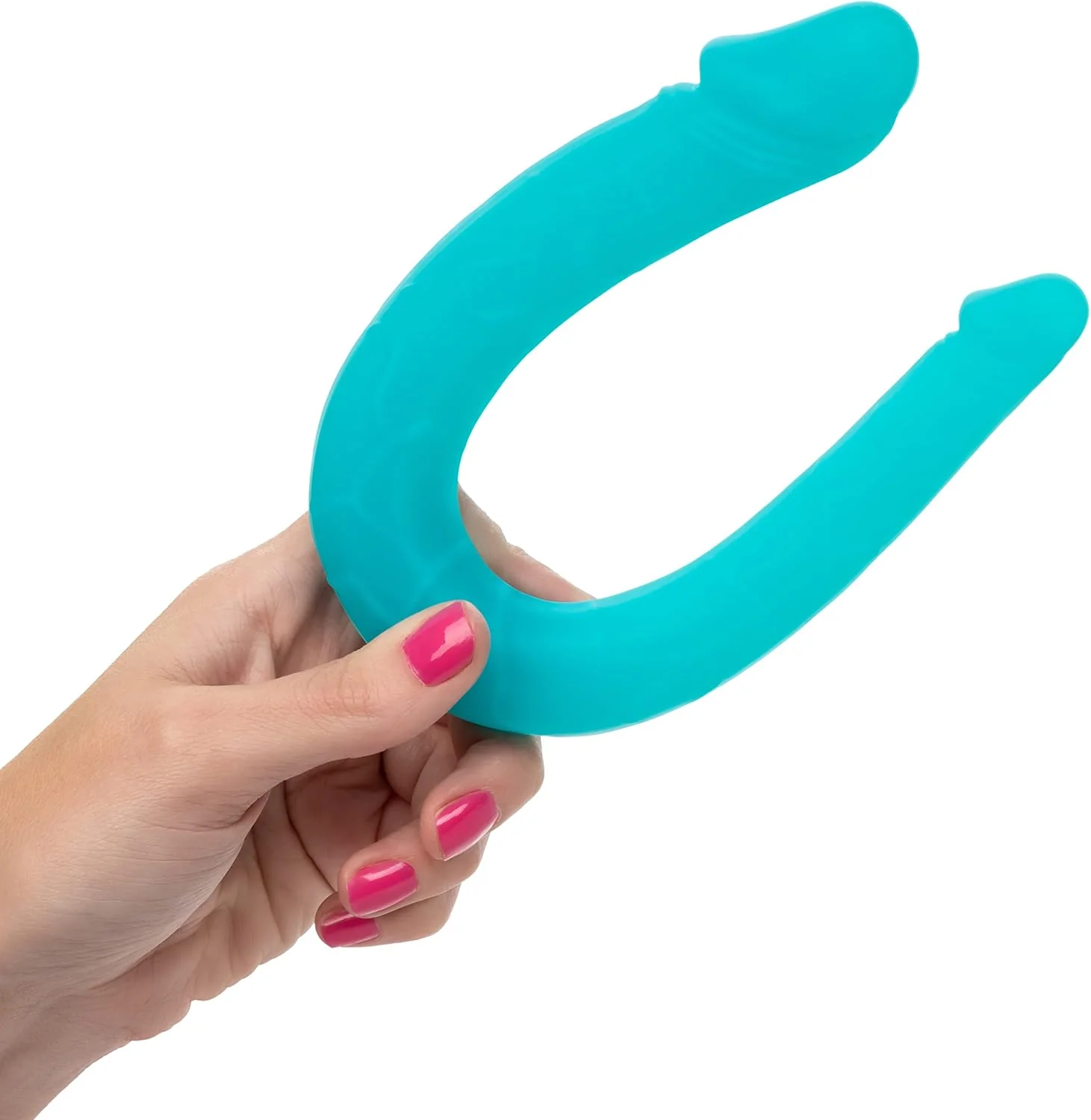Dildo Silicone Double Dong AC/DC Dong Teal - Image 3