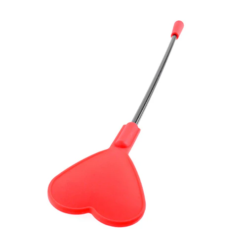 Fusta Silicone Heart Flapper Red - Image 2