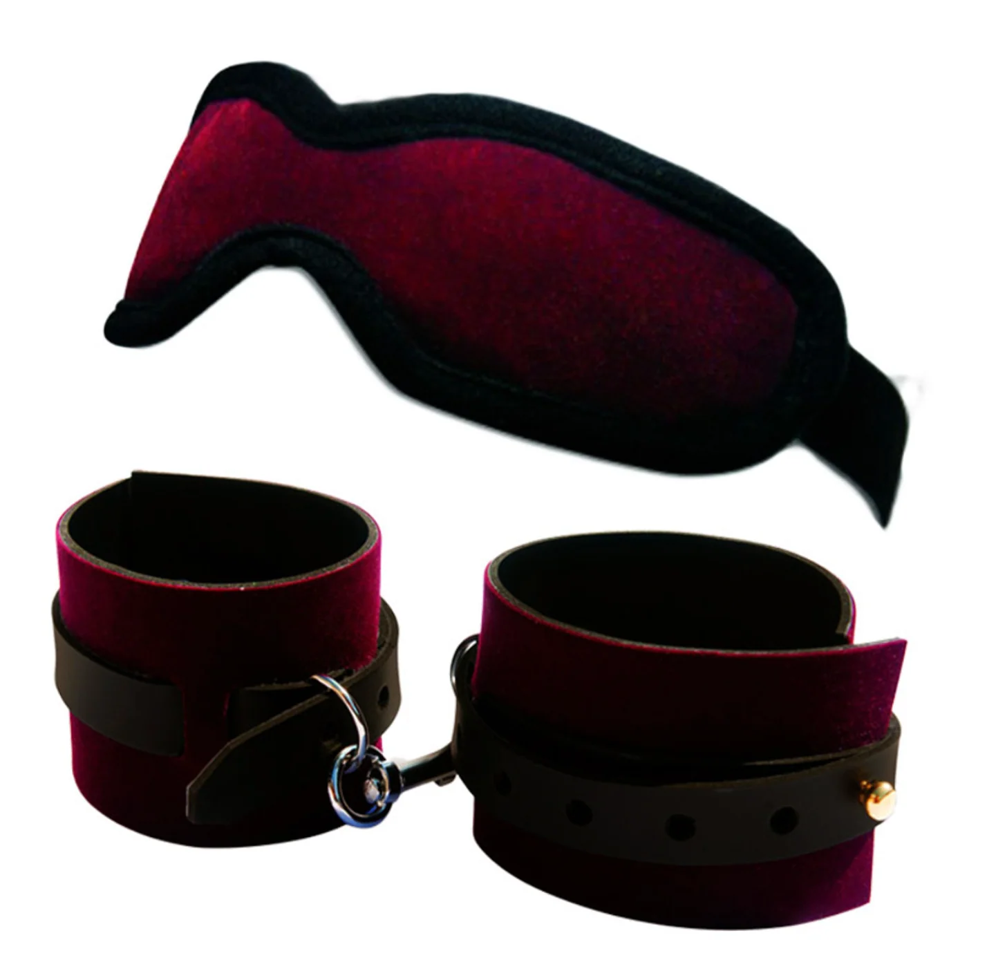Set Enchanted Kit Wrist Cuffs & Blindfold Sex & Mischief - Image 2