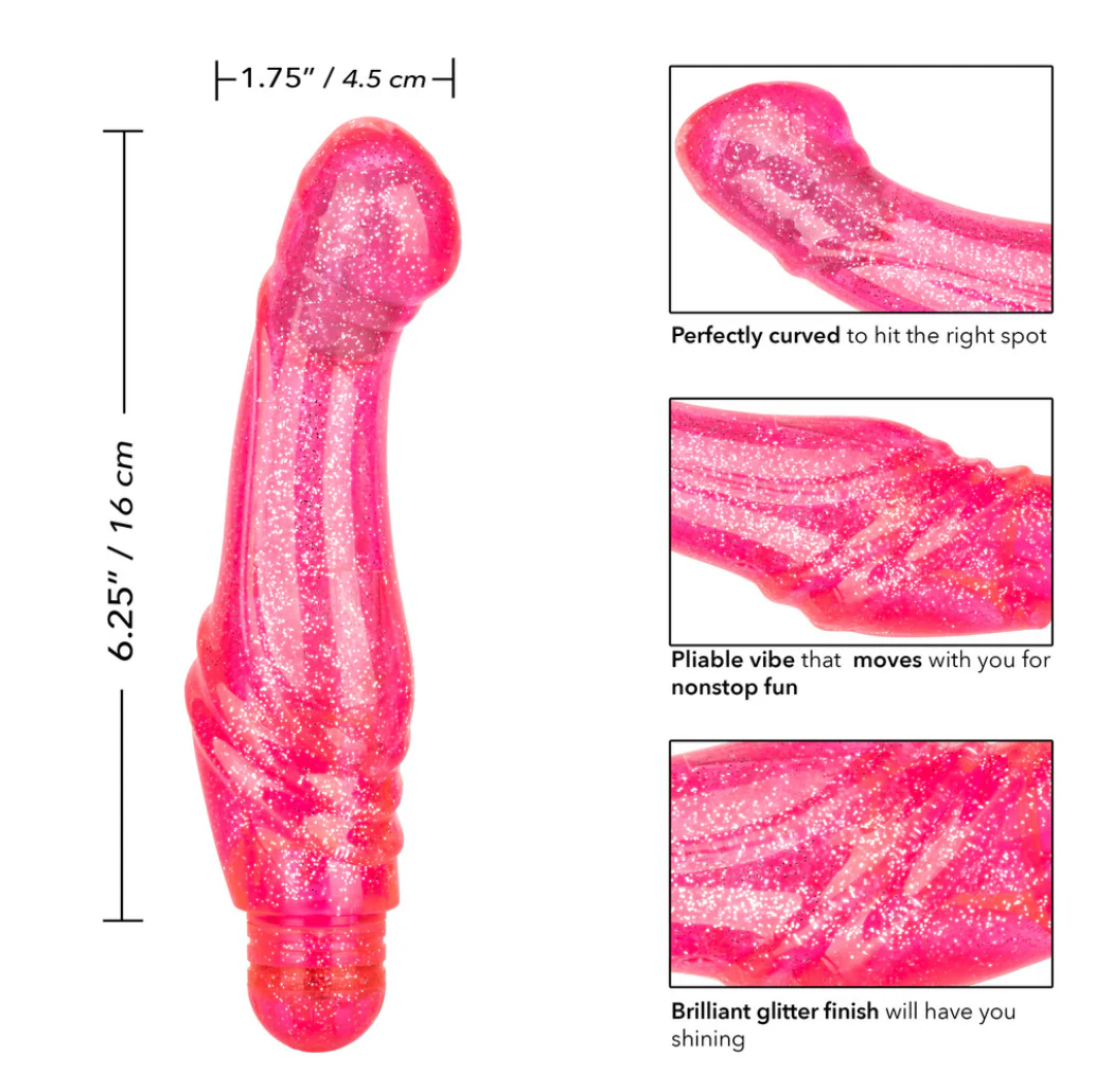 Vibrador Sparkle "G" Glitz Pink - Image 3