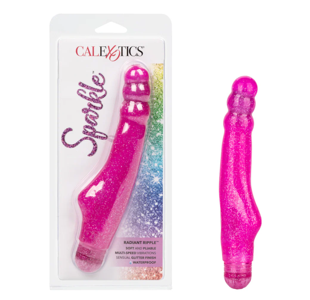 Vibrador Sparkle Radiant Ripple - Purple