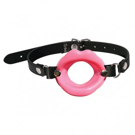 Mordaza Silicone Lips pink