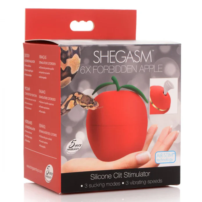 Succionador 6X Forbidden Apple Silicone Clit Stimulator - Image 7