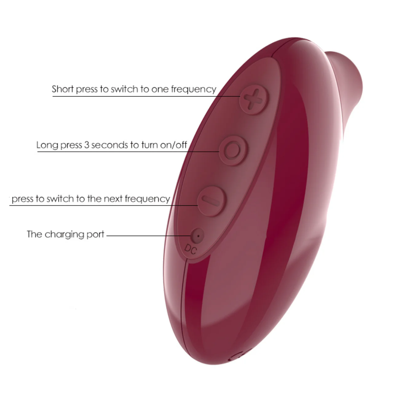 Succionador Elegance Burgundy - Image 5