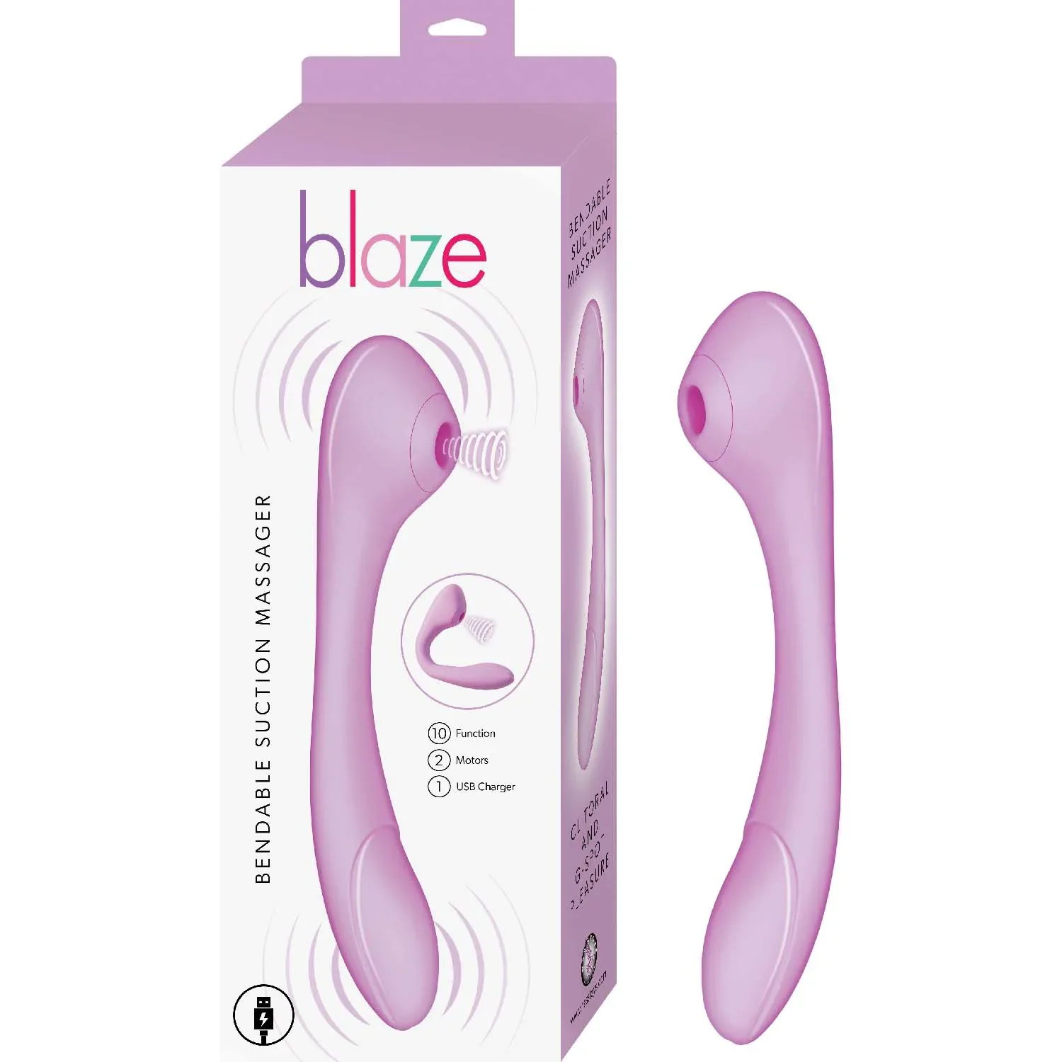 Succionador Nobu Blaze Suction Massager Lavander - Image 2