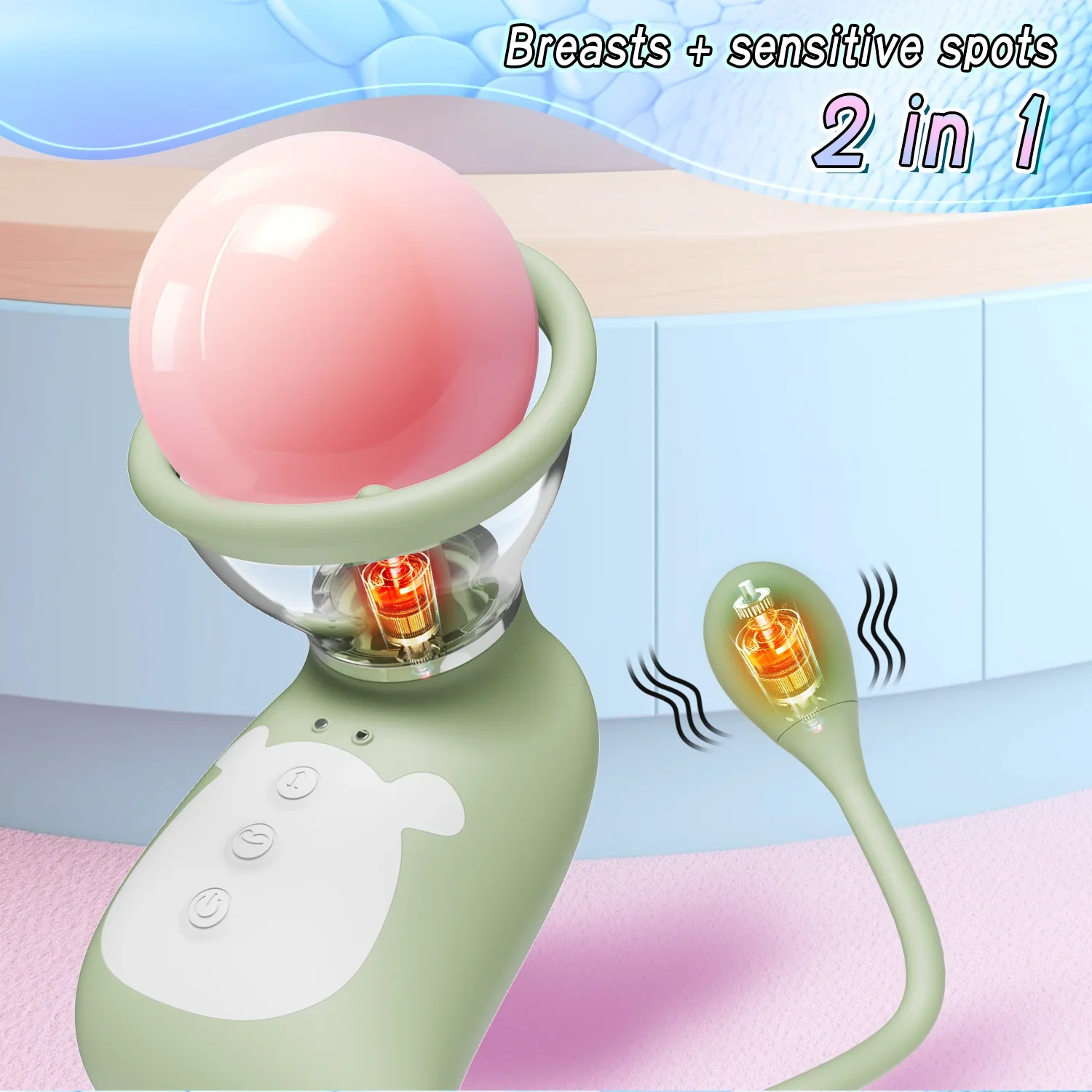 Succionador Penguin Nipple Pump And Tongue Rotate B - Image 6