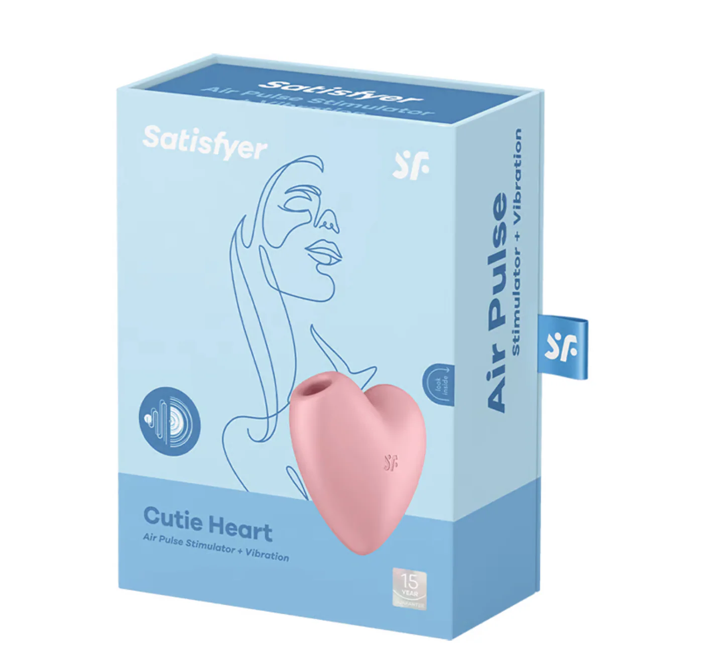 Succionador Satisfyer Cutie Heart Pink - Image 2