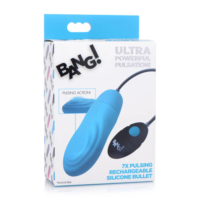 Vibrador 7X Pulsing Rechargeable Silicone Vibrator - Image 4