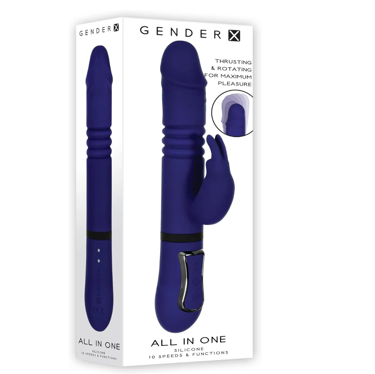 Vibrador All In One - Purple