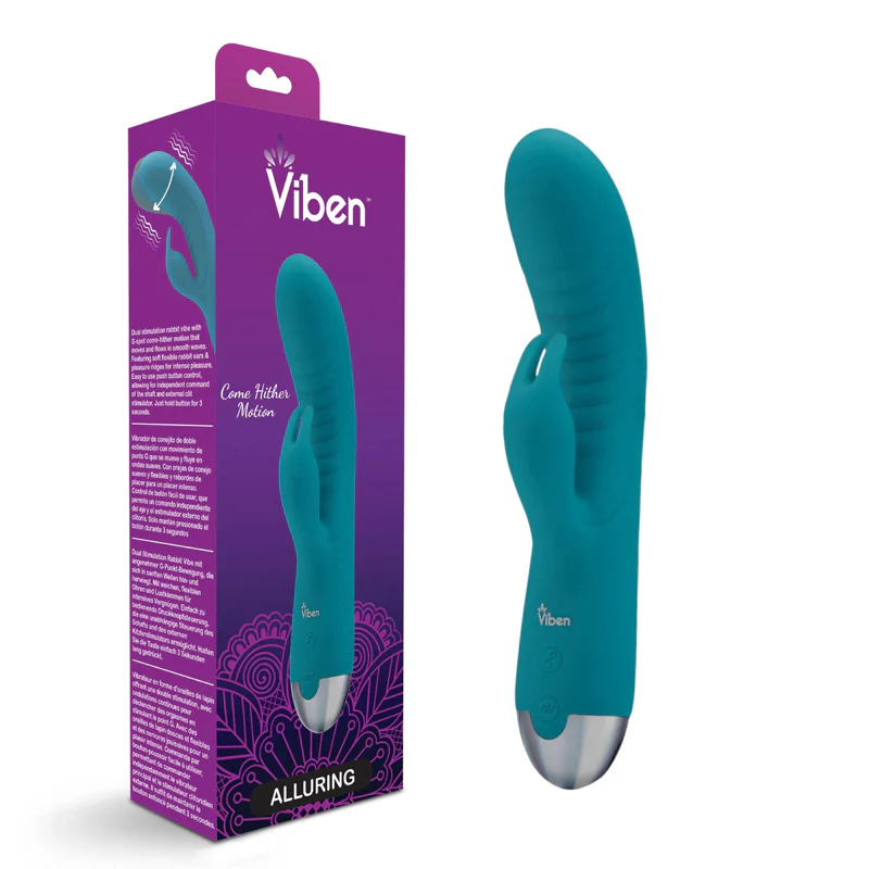 Vibrador Alluring – Ocean – Come Hither G-Spot Rabbit