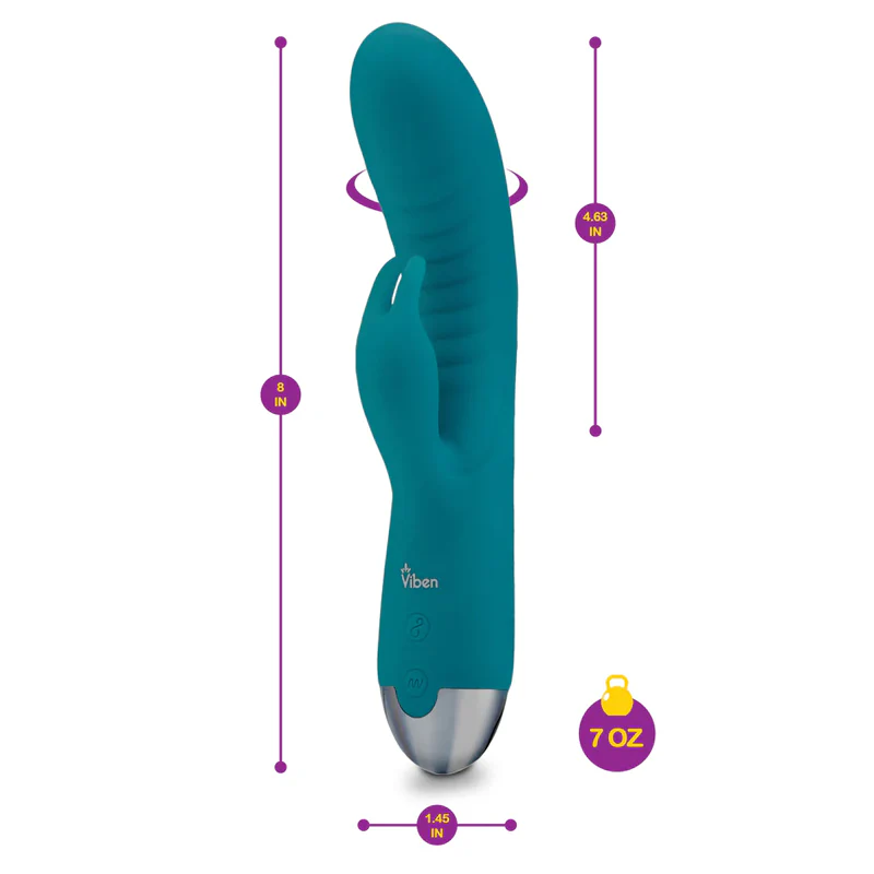 Vibrador Alluring – Ocean – Come Hither G-Spot Rabbit - Image 2