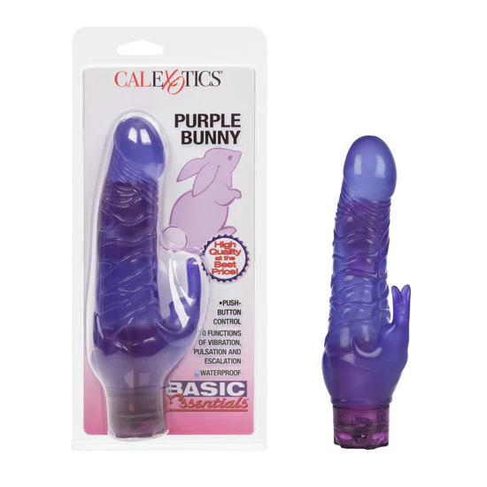 Vibrador Basic Essentials Purple Bunny