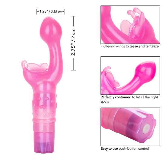 Vibrador Butterfly Kiss - Pink - Image 2