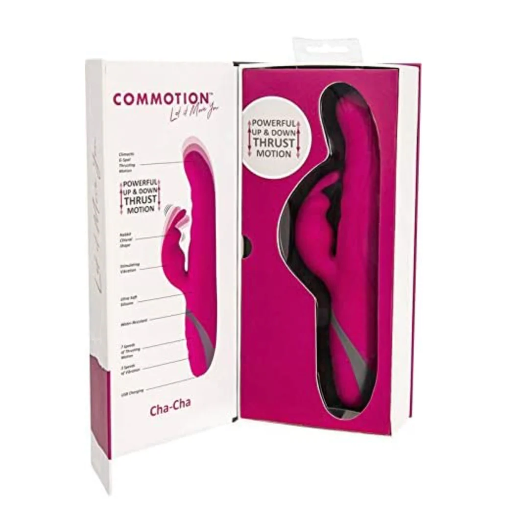 Vibrador Cha-Cha Thruster Rabbit Raspberry Commotion - Image 2