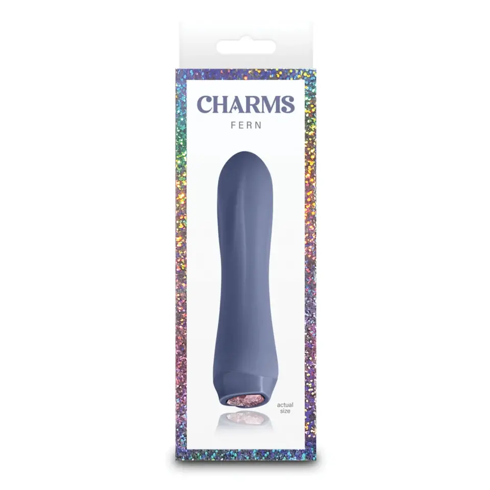 Vibrador Charms Fern - Gray - Image 2