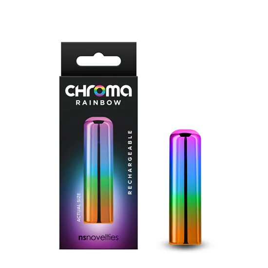 Vibrador Chroma - Rainbow - Small