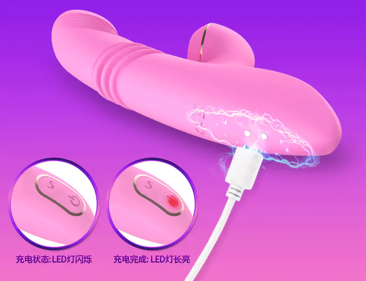 Vibrador con Succionador de Clítoris Cake Sex Massager - Image 9