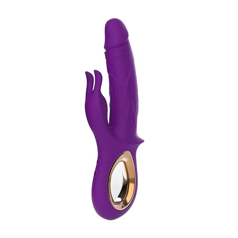 Vibrador Dildo Purple Rabbit
