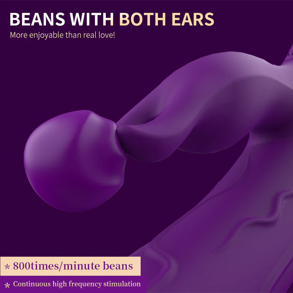 Vibrador Dildo Purple Rabbit - Image 7