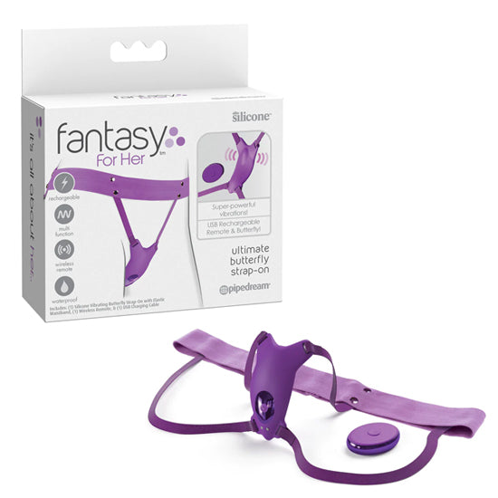 Arnés Fantasy For Her Ultimate Butterfly Strap On