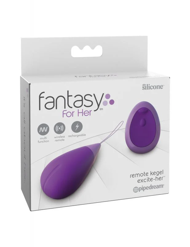 Kegel Fantasy For Her Remote Kegel Excite-Her- Purple