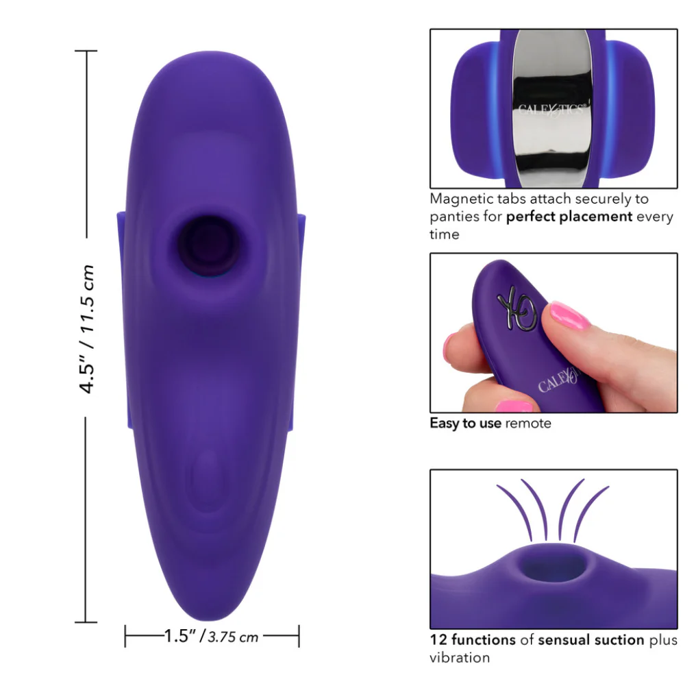 Succionador Remote Suction Panty - Purple - Image 4