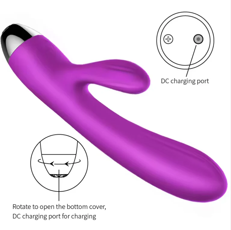 Vibrador Fox Purple Rabbit - Image 2