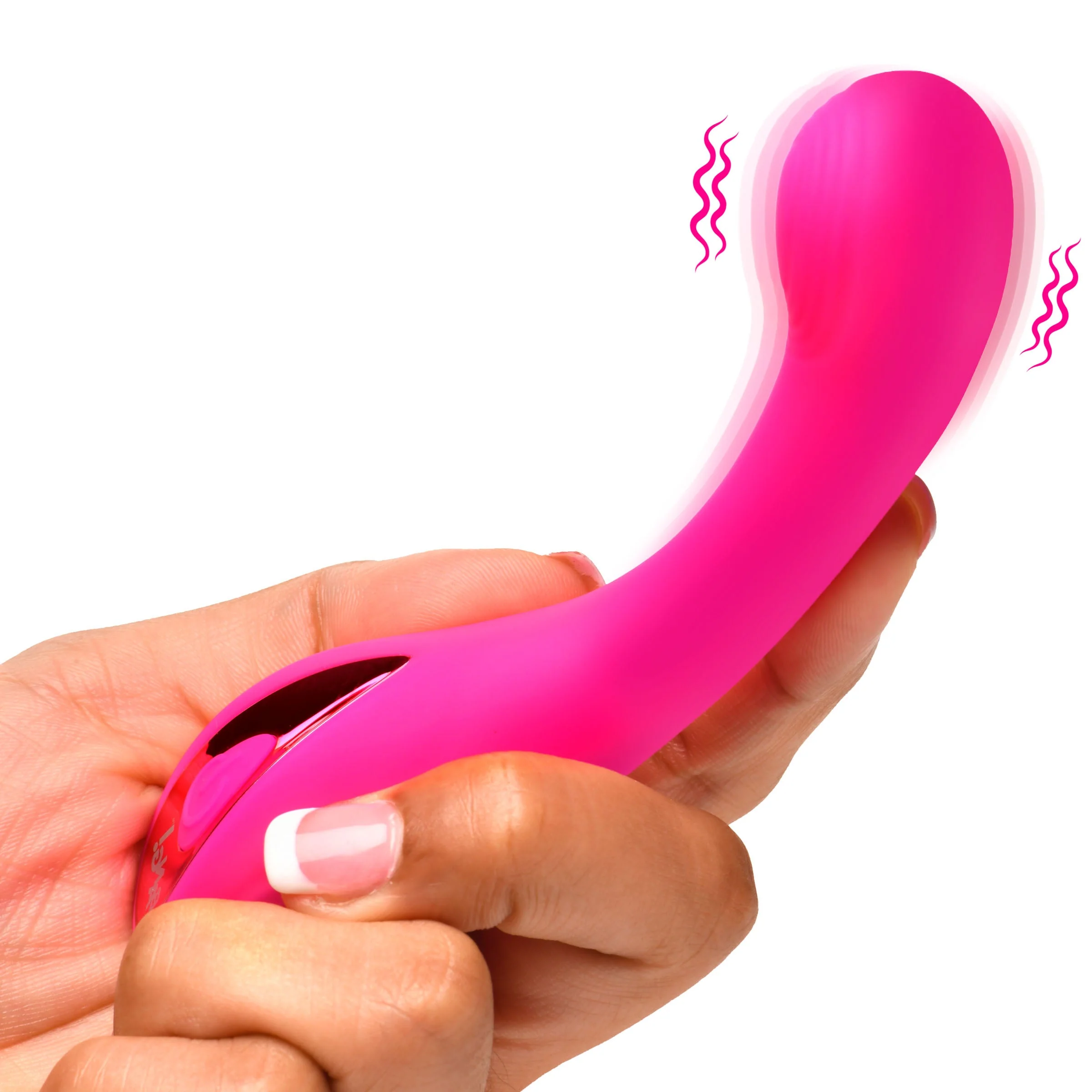 Vibrador G- Spot Silicone Vibrator - Pink - Image 3