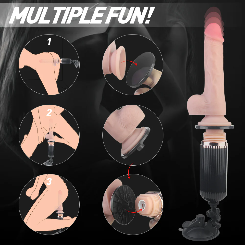 Vibrador Gatling Sex Machine - Image 4
