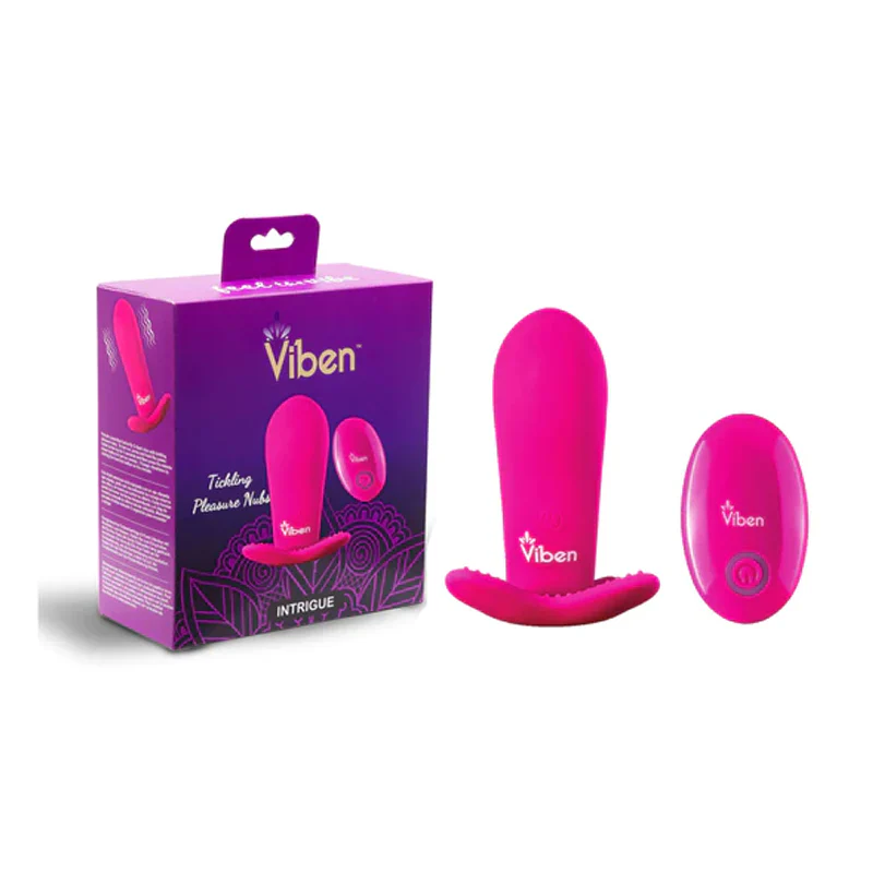 Vibrador Intrigue – Hot Pink – Remote Control 10-Function