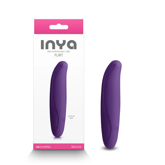 Vibrador Inya- Flirt - Dark Purple