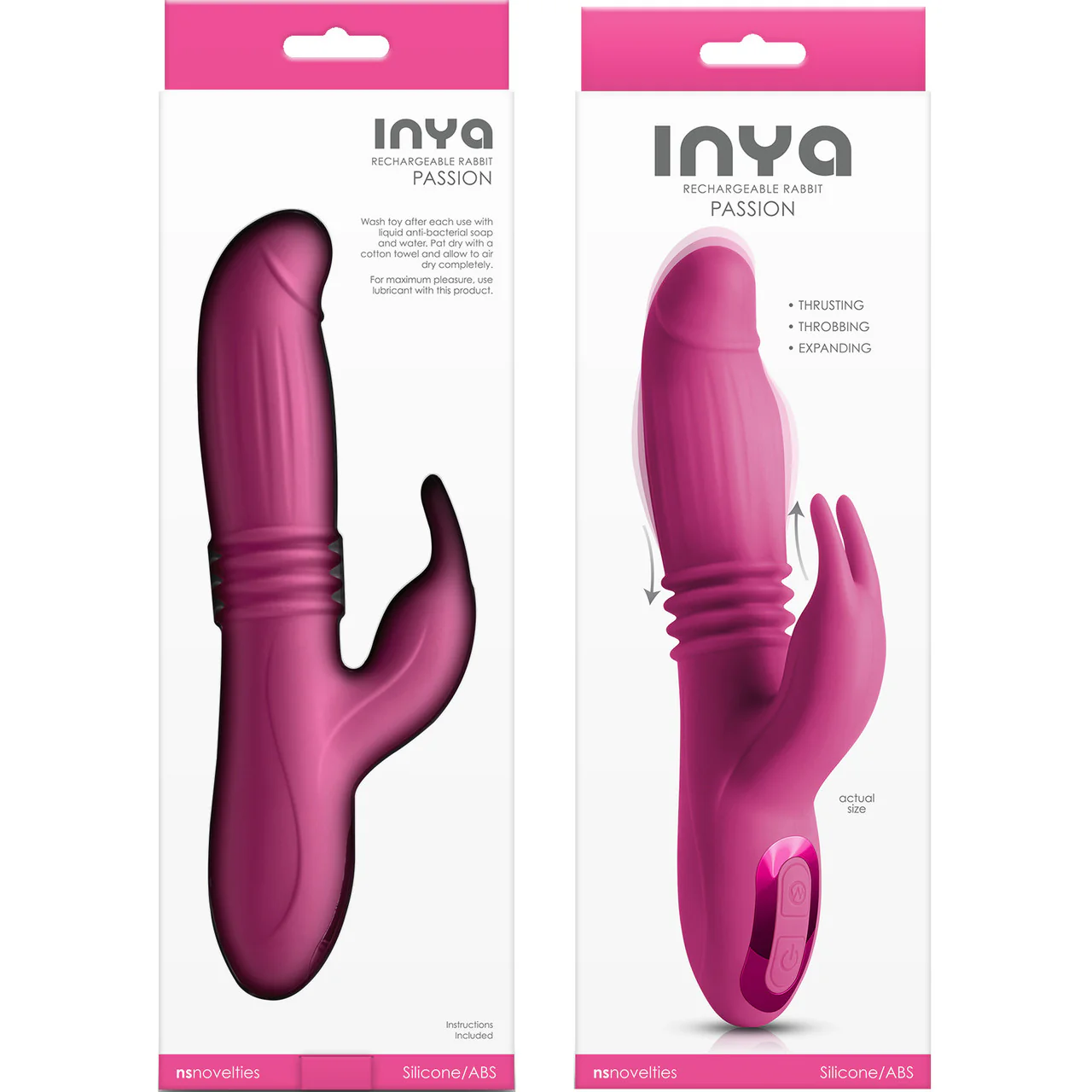 Vibrador Inya Passion Pink - Image 2