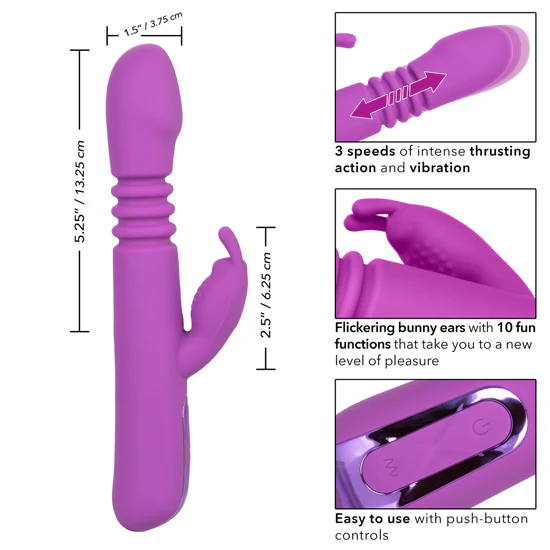 Vibrador Jack Rabbit Elite Thrusting Rabbit - Image 2
