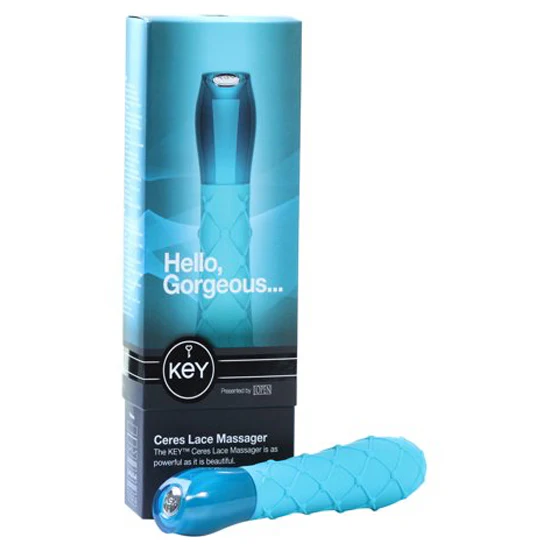Vibrador Key Ceres Lace Robin Egg Blue