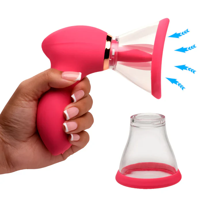 Vibrador Lickgasm Plump Pleasure Licking & Sucking Clitoral Stimulator - Image 5