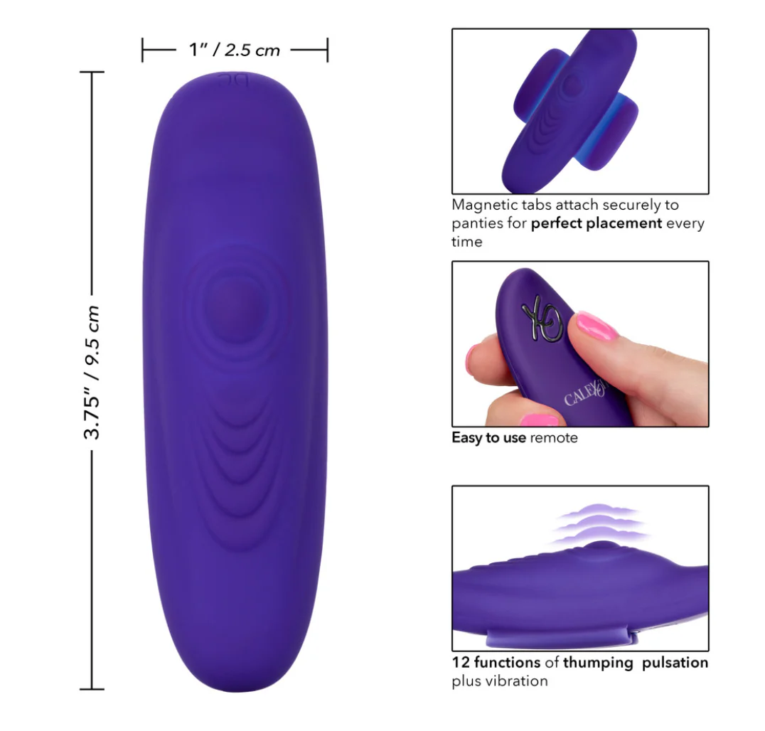 Vibrador Lock-N-Play Rte Pulsating Panty Teaser - Image 2