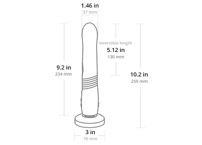 Dildo Lovense Gravity - 13 cm - Image 5