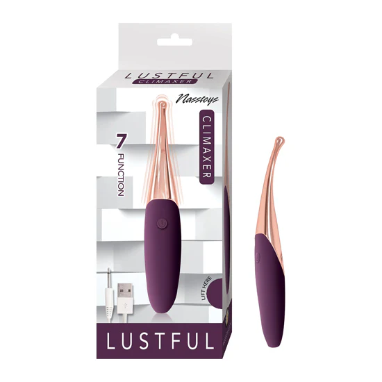 Vibrador Lustful Climaxer Eggplant