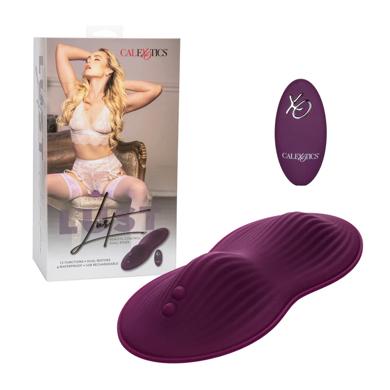 Vibrador Lustful Remote Control Dual Rider