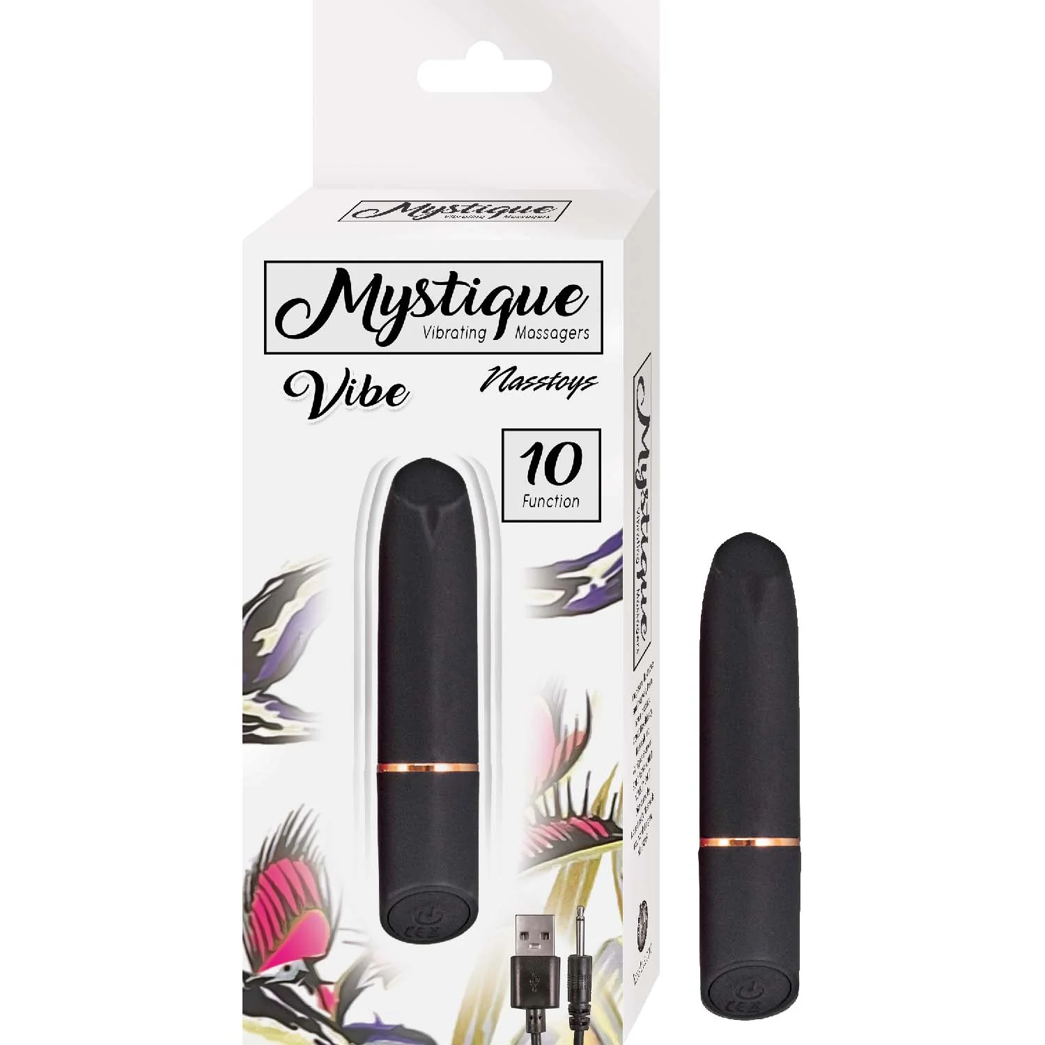 Vibrador Mystique Vibrating Massagers Vibe - Black - Image 3