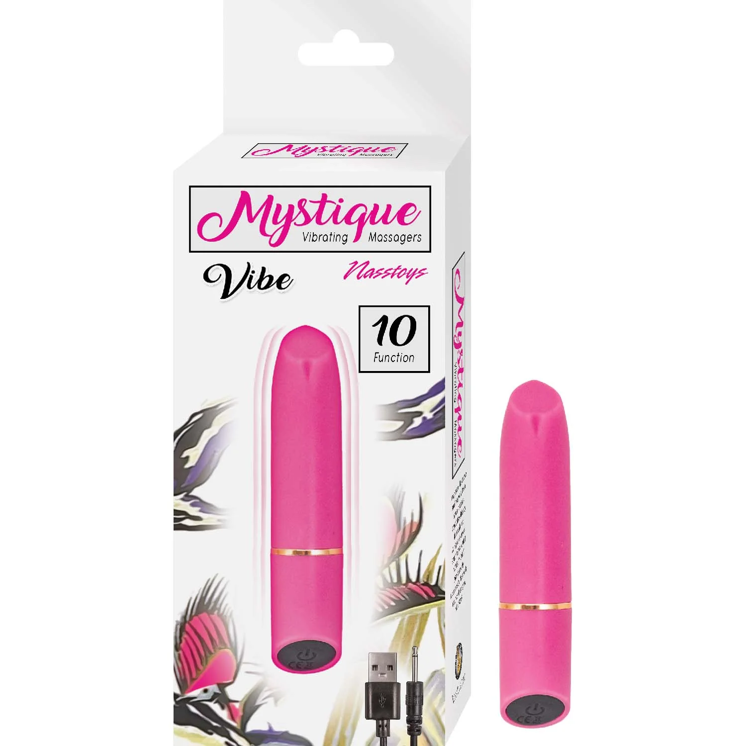 Vibrador Mystique Vibrating Massagers Vibe - Pink - Image 3