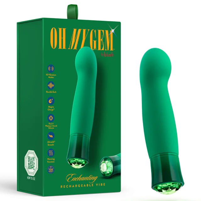 Vibrador Oh My Gem Enchanting Esmeralda