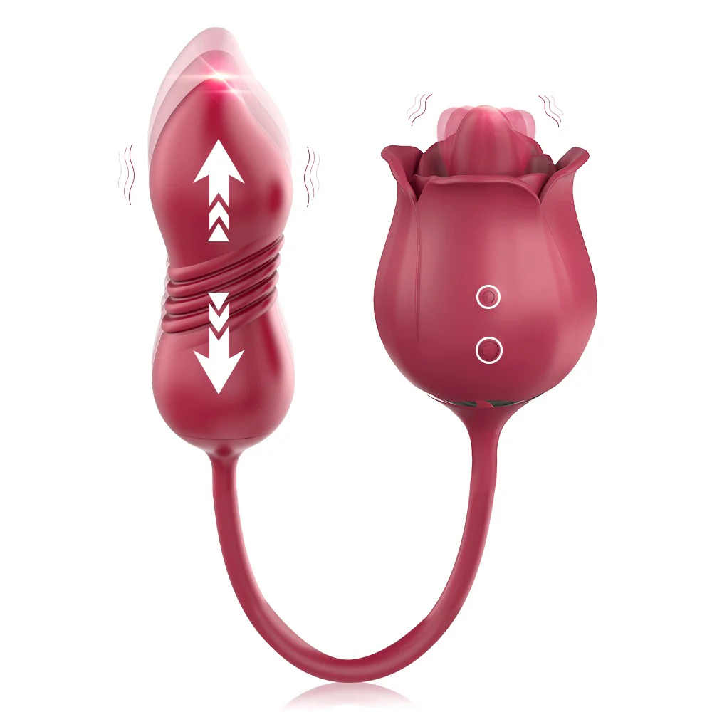 Vibrador Pleasure Rose Thumper